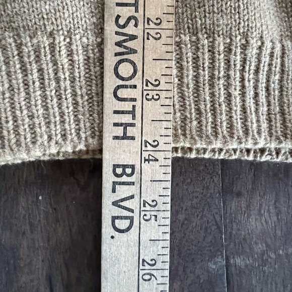 Vintage TAILTEANN Cardigan Sweater 100% Lambs Wool Made in Ireland Sz M? - Picture 9 of 10